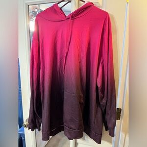 Gradient Pink and Purple Women's Hoodie